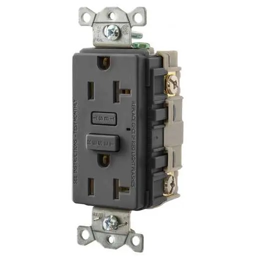 20A Single-Phase Duplex GFCI Outlet