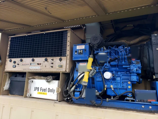 Mobile refrigerant unit (MRU) tricontainer — equipment and installation detail