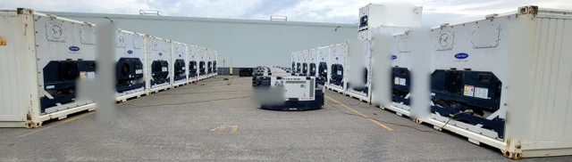 Carrier refrigerated containers — equipment and installation detail