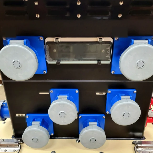 LEX power distribution equipment — equipment and installation detail