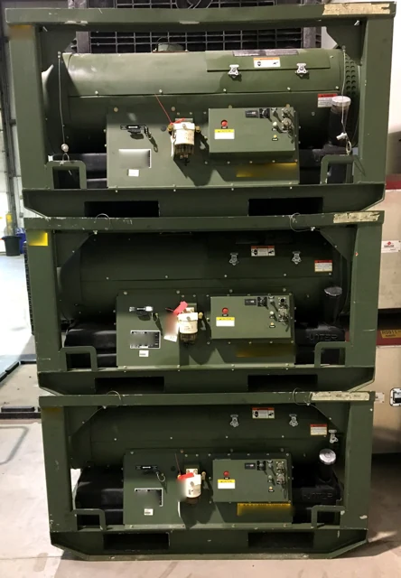 HDT heating equipment — equipment and installation detail